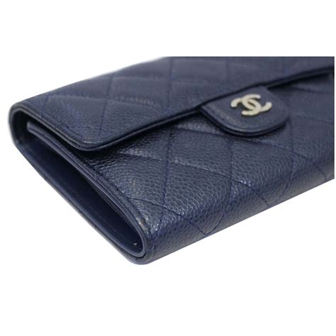 Chanel Wallet For Women, Long Wallet, Leather, Boy , Caviar